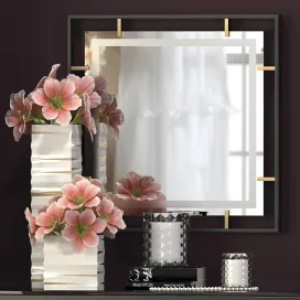 DECORATIVE FLOWER VASE SET